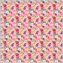Load image into Gallery viewer, Printed HTV Fairy Flowers Patterned Heat Transfer Vinyl 12 x 12 sheet