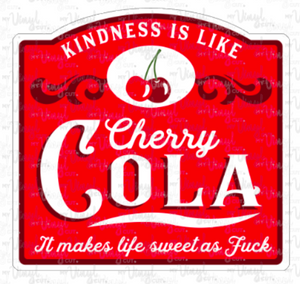 Sticker 10B Label Cherry Cola NSFW