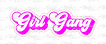 Load image into Gallery viewer, Sticker 1B Girl Gang