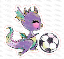 Load image into Gallery viewer, Sticker 14A Dragon Soccer Ball