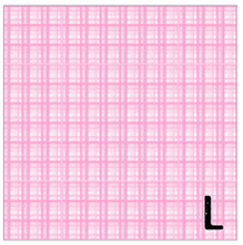 Load image into Gallery viewer, Printed Adhesive Vinyl SOFT PINK PLAID Patterned Vinyl 12 x 12 sheet