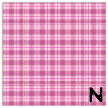 Load image into Gallery viewer, Printed Heat Transfer Vinyl HTV SOFT PINK PLAID 12 x 12 inch sheet