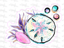 Load image into Gallery viewer, Sticker 18L Sand Dollar Bunch