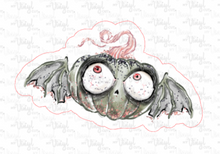 Load image into Gallery viewer, Sticker 19K Halloween Bat Skeleton