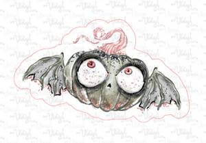 Sticker 19K Halloween Bat Skeleton
