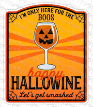 Load image into Gallery viewer, Sticker 16H Happy Hallowine