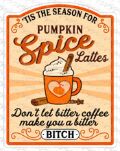 Load image into Gallery viewer, Sticker 16K Pumpkin Spice Latte NSFW