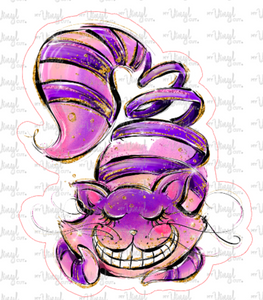Sticker 21E Alice in Wonderland Cheshire Cat