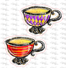 Load image into Gallery viewer, Sticker 21i Alice in Wonderland Tea Cups