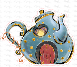 Sticker 11-I Teapot Fall Fairyland Collection