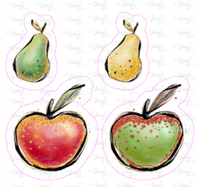 Load image into Gallery viewer, Sticker 28N Fall Market Fruit Set