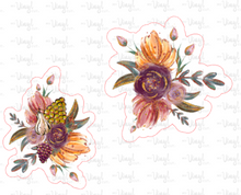 Load image into Gallery viewer, Sticker 28M Fall Market Flower Set