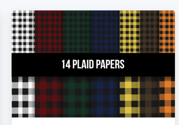 Waterslide Decal Wrap Plaid Choose your style!