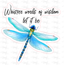 Load image into Gallery viewer, Sticker | 36C | Whisper Words of Wisdom | Waterproof Vinyl Sticker | White | Clear | Permanent | Removable | Window Cling | Glitter | Holographic