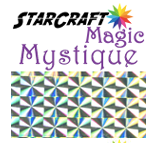 StarCraft Magic Mystique Adhesive Vinyl 12 x 12 inch sheets