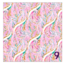 Load image into Gallery viewer, Printed HTV MERMAIDS, PLEASE Patterned Heat Transfer Vinyl 12 x 12 inch sheet