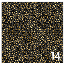 Load image into Gallery viewer, Printed Adhesive Vinyl GOLDEN LEOPARD Patterned Vinyl 12 x 12 inch sheet