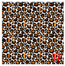 Load image into Gallery viewer, Printed HTV GOLDEN LEOPARD Patterned Vinyl 12 x 12 sheet