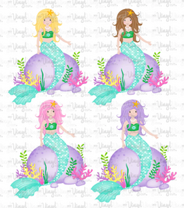 Sticker G11 Mermaids