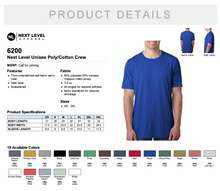Load image into Gallery viewer, Next Level Unisex Poly/Cotton Crew