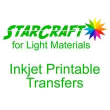 Load image into Gallery viewer, StarCraft Inkjet Printable Heat Transfers for Light Materials 10 Pack