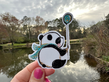 Load image into Gallery viewer, Sticker | 69G | Panda Bamboo | Waterproof Vinyl Sticker | White | Clear | Permanent | Removable | Window Cling | Glitter | Holographic