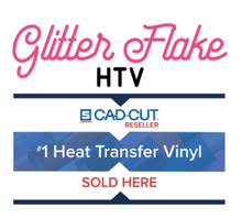 Load image into Gallery viewer, Stahls Glitter Flake Heat Transfer Vinyl HTV 12 x 18 inch sheets